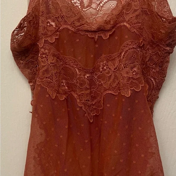 Free People Sheer Lace Bodysuit - Picture 3 of 4